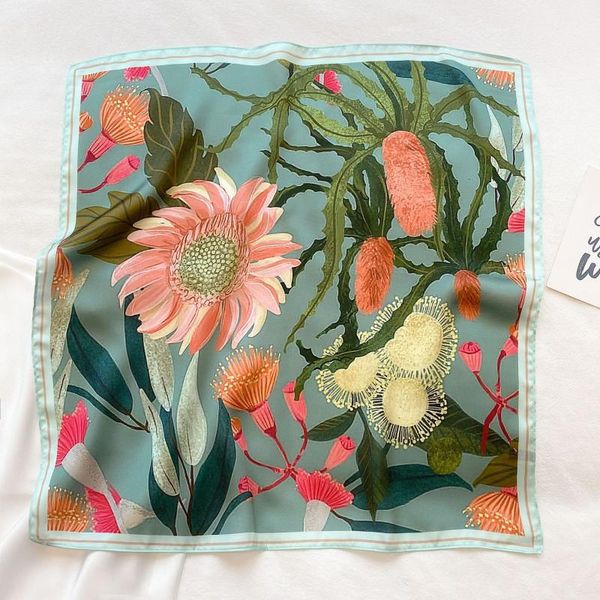 scarves 2021 luxury silk head scarf for women fashion kerchief print hair scarfs 55cm square headband neck ladies hijabs, Blue;gray
scarves 2021 luxury silk head scarf for women fashion kerchief print hair scarfs 55cm square headband neck ladies hijabs, Blue;gray