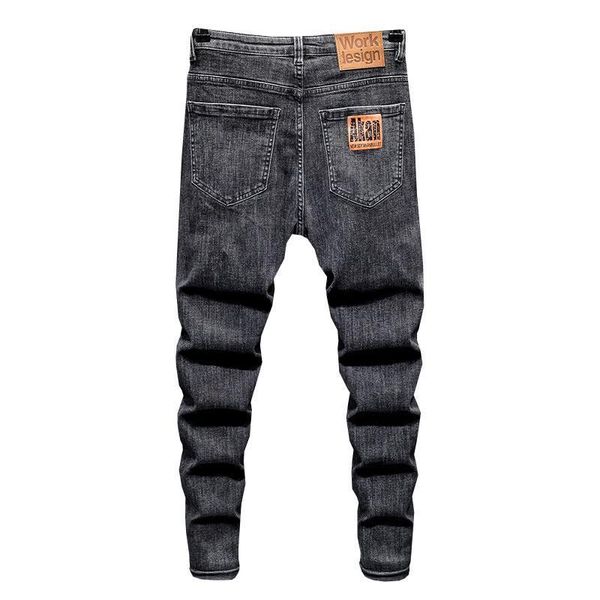 men's jeans gray men 's summer korean style solid color stretch casual long pants youth, Blue
men's jeans gray men 's summer korean style solid color stretch casual long pants youth, Blue
