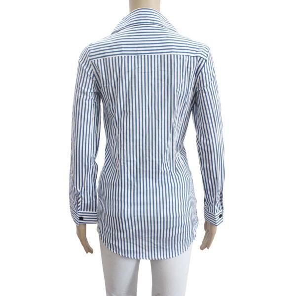 women striped blouse shirt long sleeve v-neck shirts ladies blouses tunique femme female blusas_3.22 women's &, White
women striped blouse shirt long sleeve v-neck shirts ladies blouses tunique femme female blusas_3.22 women's &, White