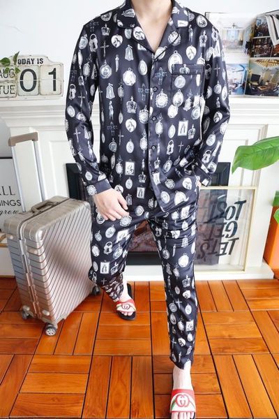 men's tracksuits ww09170 fashion sets 2021 runway luxury european design party style clothing, Gray
men's tracksuits ww09170 fashion sets 2021 runway luxury european design party style clothing, Gray