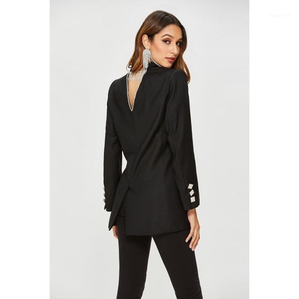 women suit jacket fashion office lady korean beading crystal backless slim blazer elegant purple suits female long jackets women's & bl, White;black
women suit jacket fashion office lady korean beading crystal backless slim blazer elegant purple suits female long jackets women's & bl, White;black