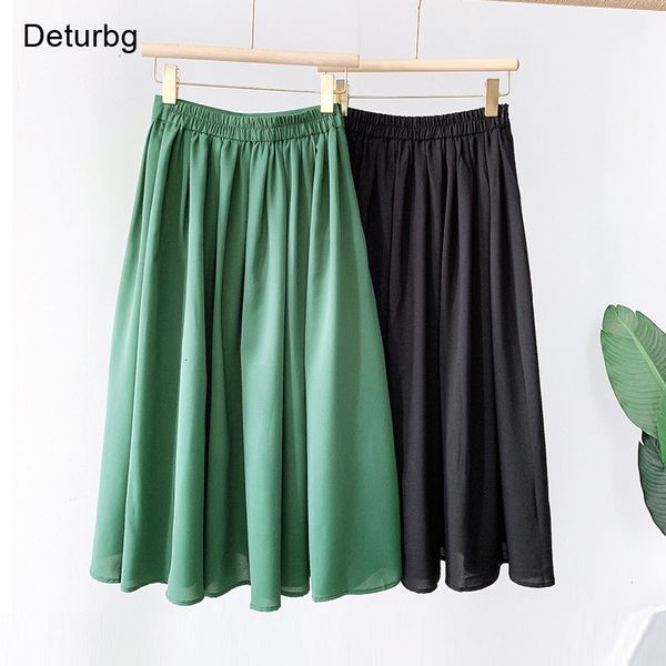 casual dresses women's elegant solid color midi skirt korean female high waist side zipper chiffon pleated skirts faldas 2021 summ, Black;gray
casual dresses women's elegant solid color midi skirt korean female high waist side zipper chiffon pleated skirts faldas 2021 summ, Black;gray