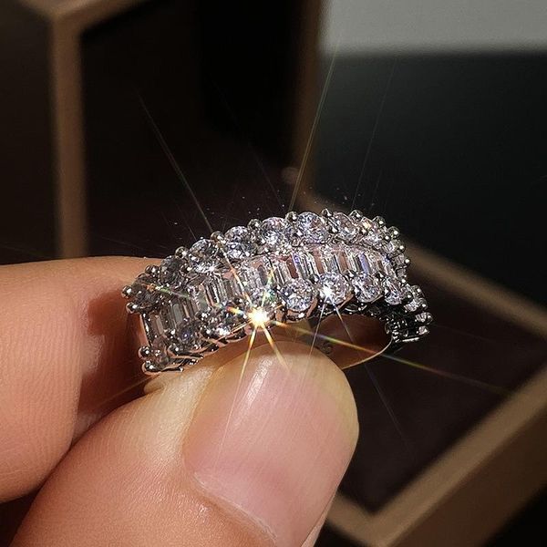 wedding rings luxury silver color women half circle brilliant cubic zirconia delicate gift lady engagement trendy jewelry, Slivery;golden
wedding rings luxury silver color women half circle brilliant cubic zirconia delicate gift lady engagement trendy jewelry, Slivery;golden