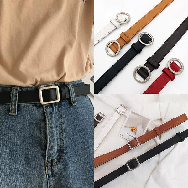 belts exquisite circle pin buckles 12 colors simple pu students party 1pc belt adjustable leather square ring no hole, Black;brown
belts exquisite circle pin buckles 12 colors simple pu students party 1pc belt adjustable leather square ring no hole, Black;brown