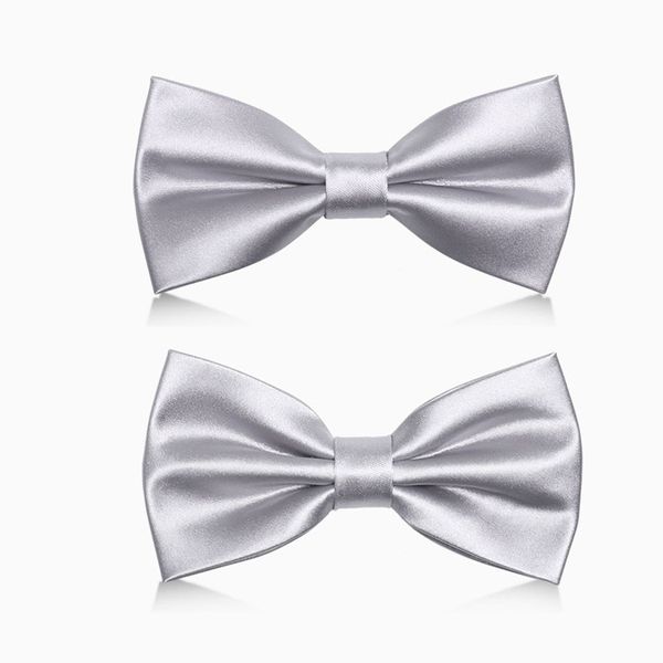 2020 brand new fashion men's bow ties wedding double fabric sliver gray bowtie banquet bridegroom butterfly tie with gift box, Black;gray
2020 brand new fashion men's bow ties wedding double fabric sliver gray bowtie banquet bridegroom butterfly tie with gift box, Black;gray