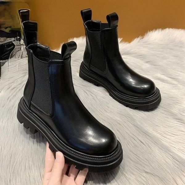 boots 2021 chunky fashion platform women ankle female sole pouch botas mujer round toe slip-on solid color, Black
boots 2021 chunky fashion platform women ankle female sole pouch botas mujer round toe slip-on solid color, Black
