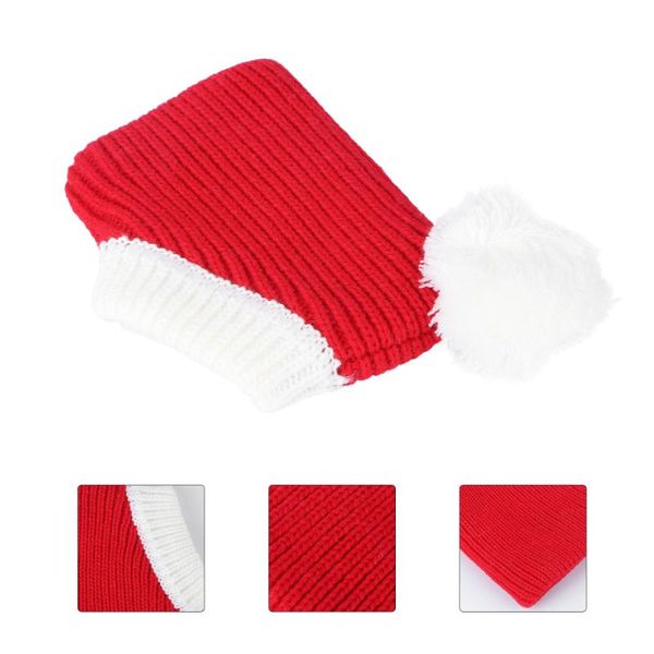 winter warm hat adorable pet woolen christmas headdress for dog puppy (red, size xs) apparel
winter warm hat adorable pet woolen christmas headdress for dog puppy (red, size xs) apparel