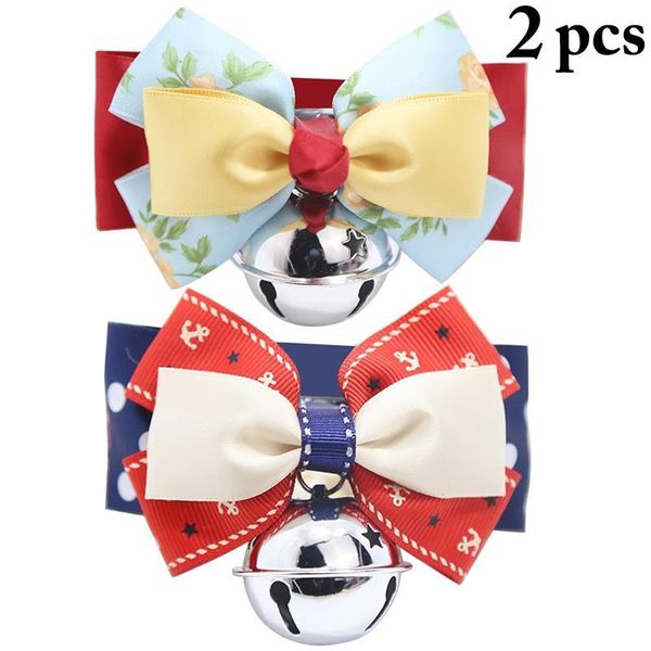 cat collars & leads 2pcs bow pet adjustable printed kitten with bells faux leather dog collar necklace supplies
cat collars & leads 2pcs bow pet adjustable printed kitten with bells faux leather dog collar necklace supplies