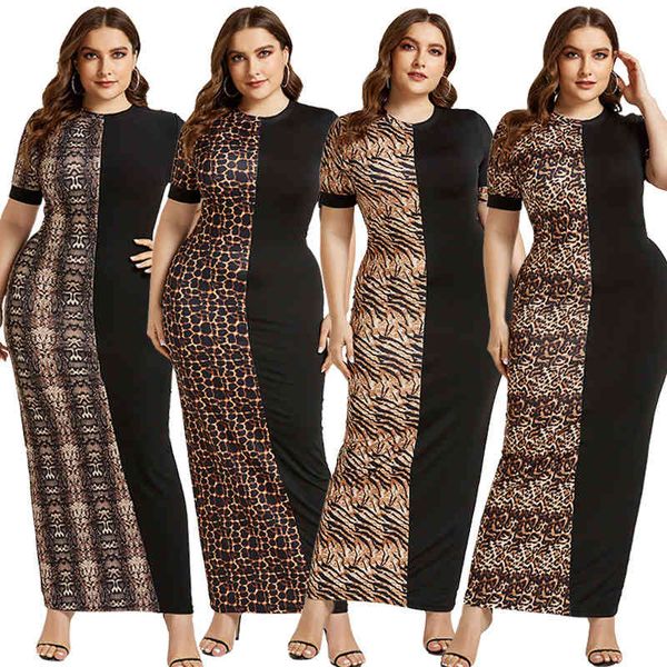 dresses s-5xl plus size african summer long women fashion leopard print bodycon maxi dress club party vestidos, Black;gray
dresses s-5xl plus size african summer long women fashion leopard print bodycon maxi dress club party vestidos, Black;gray