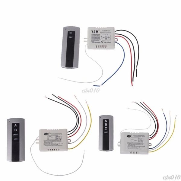 smart home control wireless 1/2/3 channel on/off lamp remote switch receiver transmitter s18 wholesale&dropship
smart home control wireless 1/2/3 channel on/off lamp remote switch receiver transmitter s18 wholesale&dropship