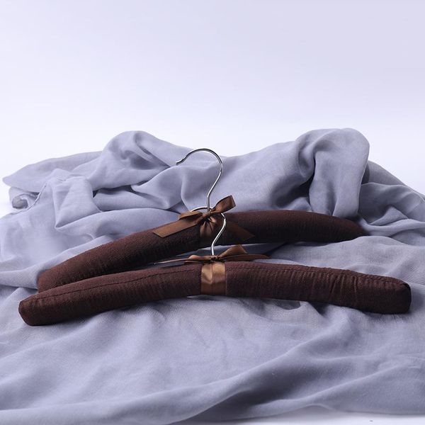 10pcs satin padded hanger silk wrapped clothes hanging silver hook sponge hangers shop display & racks
10pcs satin padded hanger silk wrapped clothes hanging silver hook sponge hangers shop display & racks