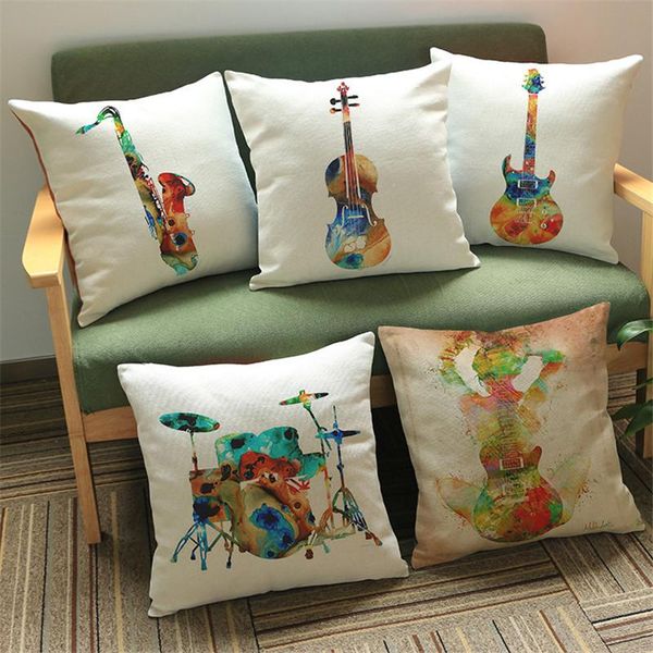drum guitar sax candy color music instrument decorative cushion cover sofa pillow chair car home room decoration gift cushion/decorative
drum guitar sax candy color music instrument decorative cushion cover sofa pillow chair car home room decoration gift cushion/decorative