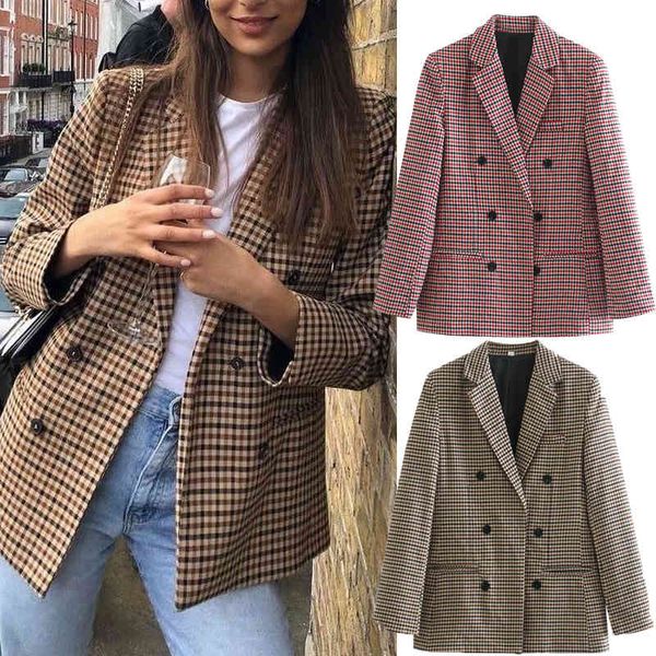 women's two piece pants new fashion plaid printing blazer jacket double breasted casual buttons outer long sleeve lapel 4uc5, White
women's two piece pants new fashion plaid printing blazer jacket double breasted casual buttons outer long sleeve lapel 4uc5, White