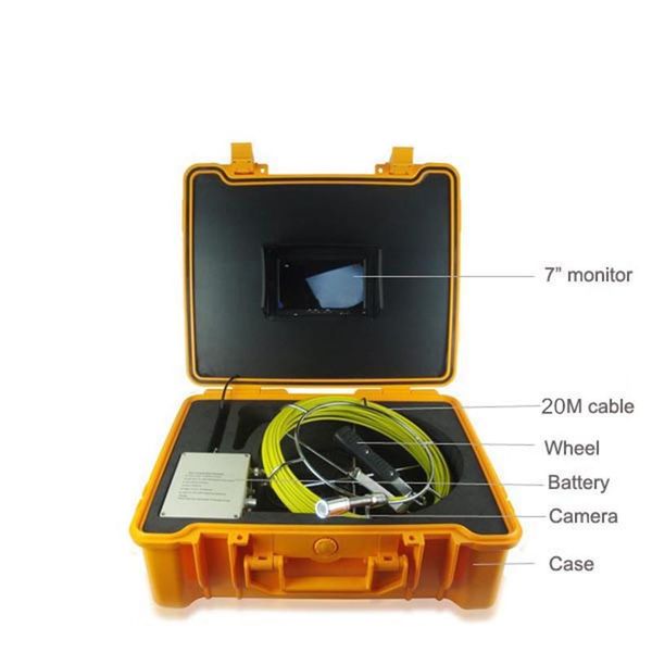 20m duct inspection tools video sewer camera for pipe wall 7 inch monitor ip cameras
20m duct inspection tools video sewer camera for pipe wall 7 inch monitor ip cameras