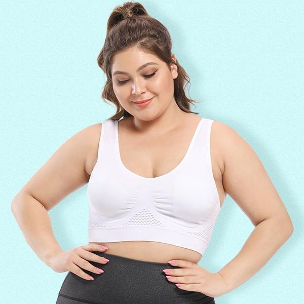 bras plus size fitness bra underwear for women breathable hollow shockproof padded yoga daily casual bralette, Red;black
bras plus size fitness bra underwear for women breathable hollow shockproof padded yoga daily casual bralette, Red;black