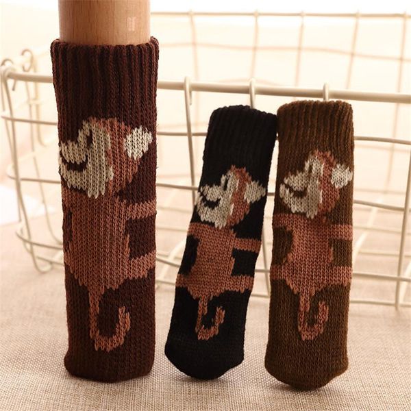 chair covers knit double-layer cover thickened stool foot socks polyester feet mat cute table leg protector jj80110
chair covers knit double-layer cover thickened stool foot socks polyester feet mat cute table leg protector jj80110