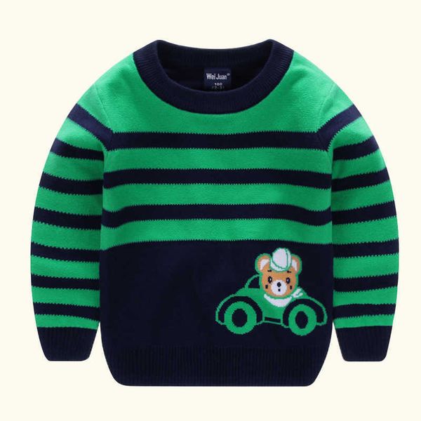 boys kids sweaters 2021 new spring autumn cartoon striped sweater for children o-neck knitwear y1024, Blue
boys kids sweaters 2021 new spring autumn cartoon striped sweater for children o-neck knitwear y1024, Blue