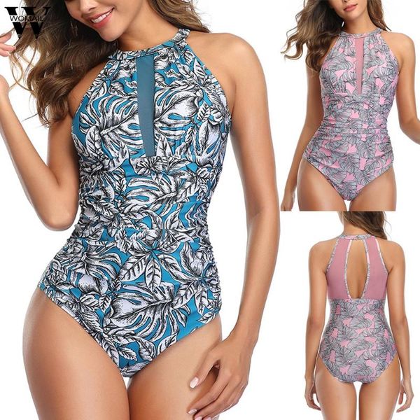 one-piece suits women's fashion 2021 ladies printed turtleneck net waist halter swimsuit sleeveless high beach set
one-piece suits women's fashion 2021 ladies printed turtleneck net waist halter swimsuit sleeveless high beach set