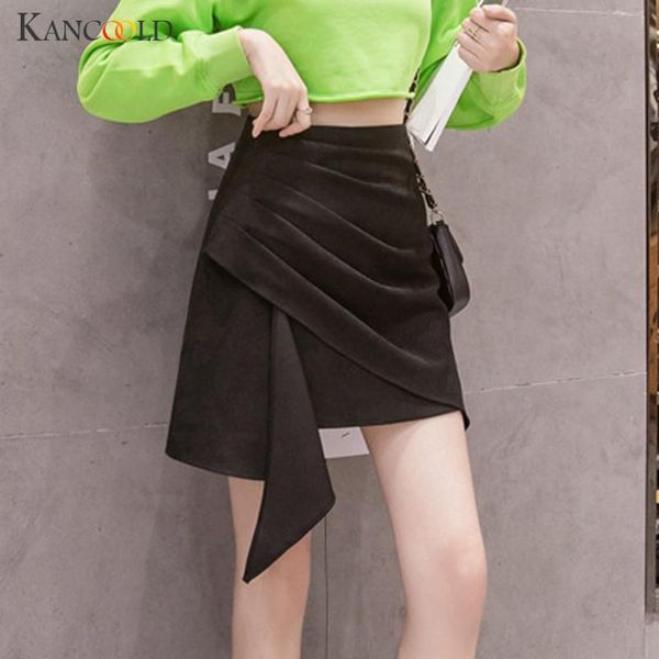 skirts kancoold arrival women's skirt high waist bodycon slim casual summer pencil mini wild irregular solid color, Black
skirts kancoold arrival women's skirt high waist bodycon slim casual summer pencil mini wild irregular solid color, Black
