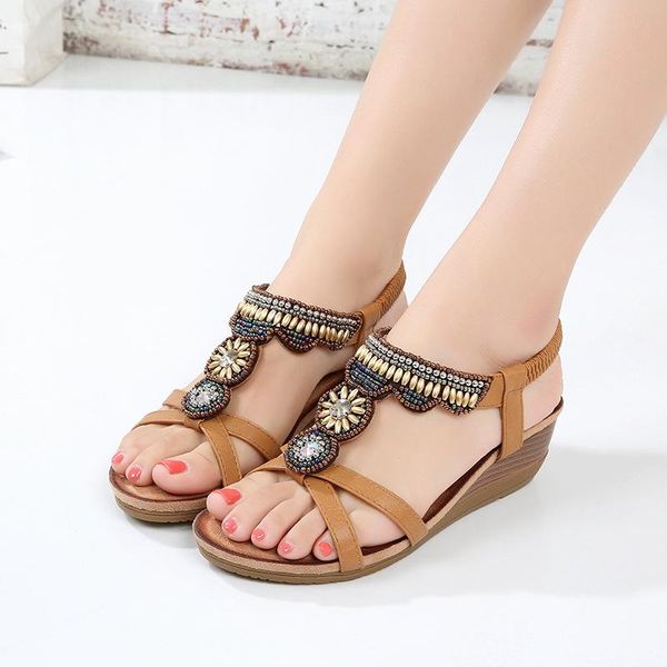 med rhinestone sandals female shoe round toe 2021 women's clogs wedge large size medium girls retro beige comfort new platform b, Black
med rhinestone sandals female shoe round toe 2021 women's clogs wedge large size medium girls retro beige comfort new platform b, Black