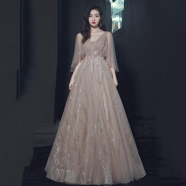 ethnic clothing 2021 autumn banquet elegant annual party evening dress skirt female temperament long sequin aura queen, Red
ethnic clothing 2021 autumn banquet elegant annual party evening dress skirt female temperament long sequin aura queen, Red