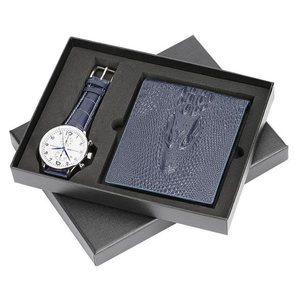 wristwatches small crocodile pattern wallets leather band waterproof quartz wrist watch for boy boyfriend christmas gift set relogio, Slivery;brown
wristwatches small crocodile pattern wallets leather band waterproof quartz wrist watch for boy boyfriend christmas gift set relogio, Slivery;brown