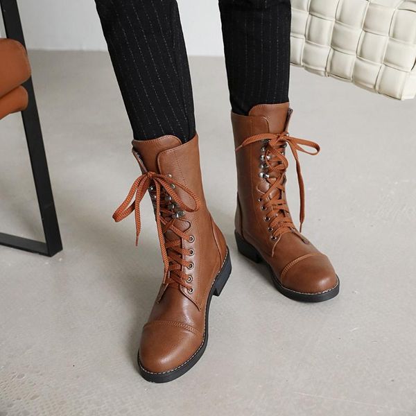 boots leather women ankle motocycle female shoes autumn lace up winter motorcycle 2021 british style, Black
boots leather women ankle motocycle female shoes autumn lace up winter motorcycle 2021 british style, Black