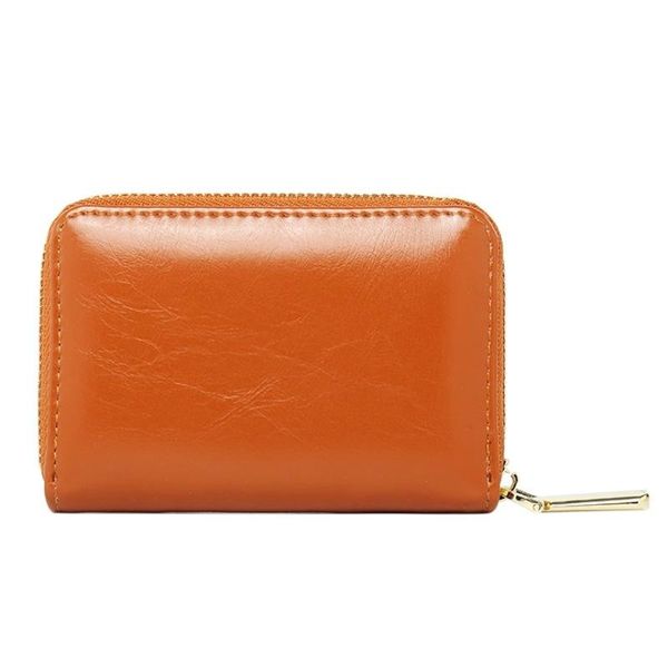 wallets small card holder female short zipper coin purse oil wax leather multi-card position business bank, Red;black
wallets small card holder female short zipper coin purse oil wax leather multi-card position business bank, Red;black