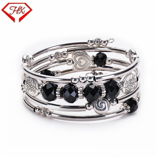 hxthe latest fashion charm jewelry adjustable bracelet winding multi-layer peach heart tree natural crystal beaded, strands, Black
hxthe latest fashion charm jewelry adjustable bracelet winding multi-layer peach heart tree natural crystal beaded, strands, Black