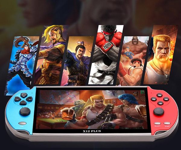 portable game players x12 plus 7 inch video console built in 8000 games 16gb handheld double joystick controller tf card
portable game players x12 plus 7 inch video console built in 8000 games 16gb handheld double joystick controller tf card