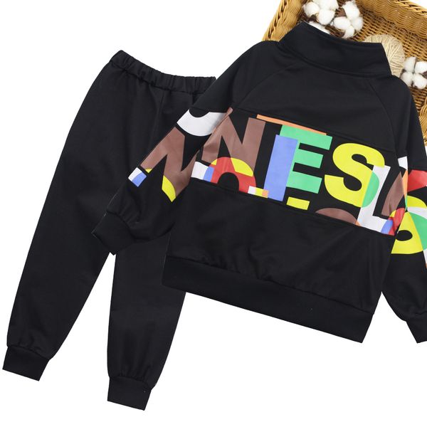teen girls clothing jacket + pants girls clothing letter children clothes girl spring autumn tracksuits for children, White
teen girls clothing jacket + pants girls clothing letter children clothes girl spring autumn tracksuits for children, White