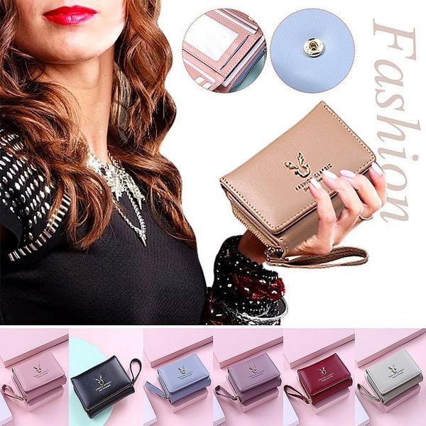 card holders small women wallet fashion letter short female holder girls mini coin purse for clutch women's bag 2021 deer, Brown;gray
card holders small women wallet fashion letter short female holder girls mini coin purse for clutch women's bag 2021 deer, Brown;gray