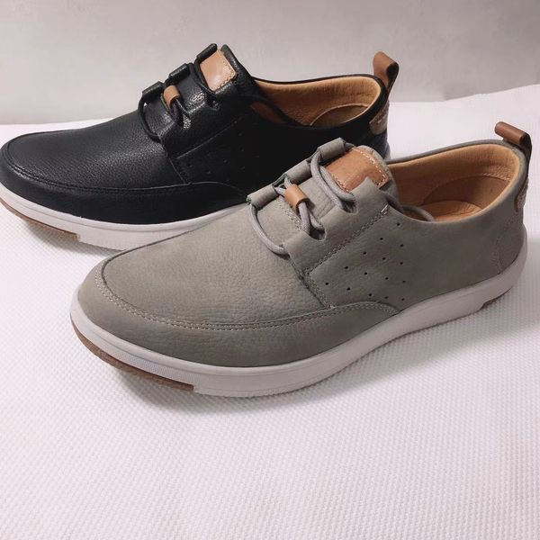 four seasons mh casual men's shoes trend versatile doudou breathable soft sole leather, Black
four seasons mh casual men's shoes trend versatile doudou breathable soft sole leather, Black