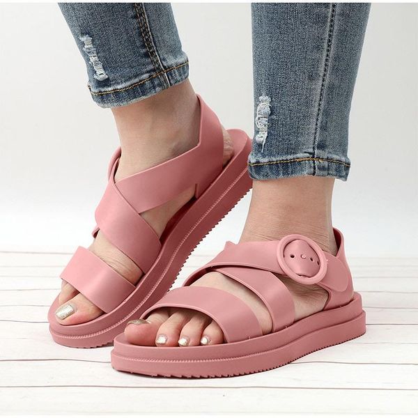 summer female fashion women gladiator sandals buckle soft jelly shoes woman casual thick bottom comfort ladies footwear, Black
summer female fashion women gladiator sandals buckle soft jelly shoes woman casual thick bottom comfort ladies footwear, Black