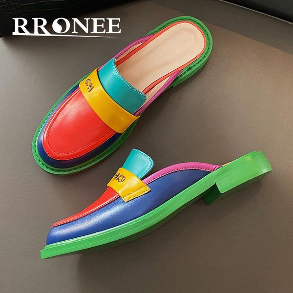 slippers 2021 rainbow-colored casual half-drag for women, flat heel exterior wear, indoor dual-use, Black
slippers 2021 rainbow-colored casual half-drag for women, flat heel exterior wear, indoor dual-use, Black