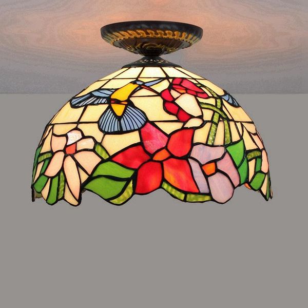 ceiling lights 12 inch european country tiffany stained glass bird lamp restaurant bedroom corridor bathroom lighting
ceiling lights 12 inch european country tiffany stained glass bird lamp restaurant bedroom corridor bathroom lighting