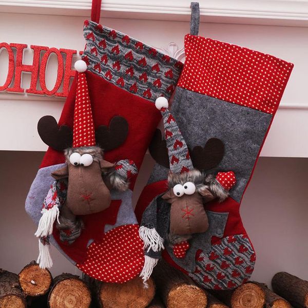 christmas decorations stockings with elks printing lovely candy gifts socks bag home ornaments for fireplace xmas tree decor#20
christmas decorations stockings with elks printing lovely candy gifts socks bag home ornaments for fireplace xmas tree decor#20