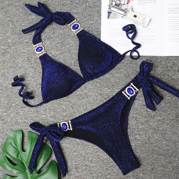 shiny rhinestone bikini 2021 crystal diamond swimsuit women metal chains swimwear female bikini set bandage halter bathing suiting
shiny rhinestone bikini 2021 crystal diamond swimsuit women metal chains swimwear female bikini set bandage halter bathing suiting