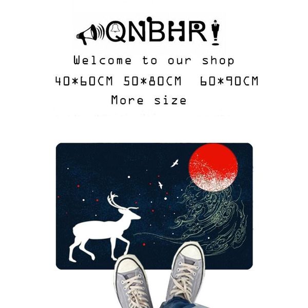 Door Mat Home Carpet Flannel Absorbent Anti-Slip Particles Blue Cartoon Deer Rug Bedroom Kitchen Bathroom Decoration Carpets
Door Mat Home Carpet Flannel Absorbent Anti-Slip Particles Blue Cartoon Deer Rug Bedroom Kitchen Bathroom Decoration Carpets