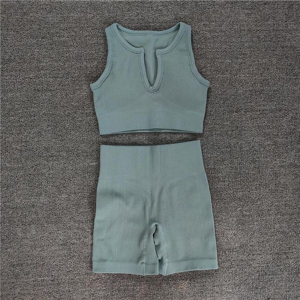 yoga outfit seamless sport set women two pieces crop bra vest shorts workout fitness wear running gym female sets clothes
yoga outfit seamless sport set women two pieces crop bra vest shorts workout fitness wear running gym female sets clothes