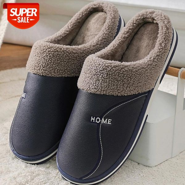weh slippers men winter fluffy slippers for men leather slippers home large size 49 sewing waterproof indoor platform shoes man #ri19, Black
weh slippers men winter fluffy slippers for men leather slippers home large size 49 sewing waterproof indoor platform shoes man #ri19, Black