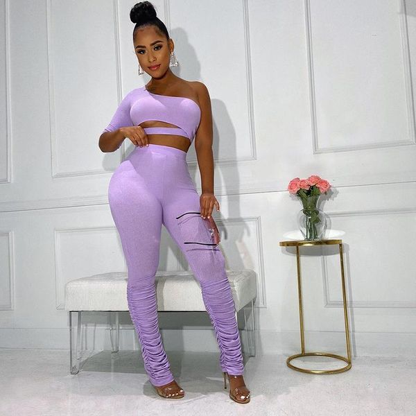 women's leggings solid one shoulder hollow crop matching suit summer high waist ruched long trousers tracksuit fitness sweatsuit, Black
women's leggings solid one shoulder hollow crop matching suit summer high waist ruched long trousers tracksuit fitness sweatsuit, Black