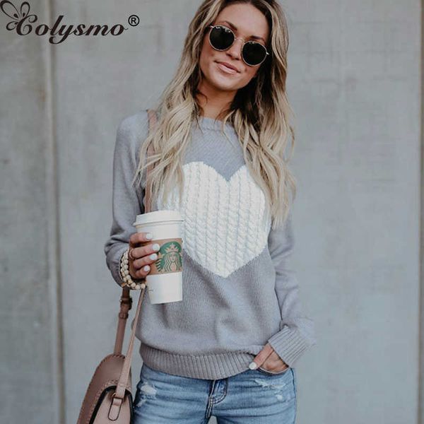 colysmo autumn winter sweater for women pullovers long sleeves knitted o-neck fashion casual style elegant 210527, White;black
colysmo autumn winter sweater for women pullovers long sleeves knitted o-neck fashion casual style elegant 210527, White;black