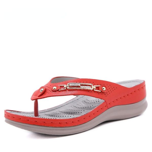slippers summer fashion metal flip flop women shoes wedge soft big size 42 43 woman slides sandals ladies female, Black
slippers summer fashion metal flip flop women shoes wedge soft big size 42 43 woman slides sandals ladies female, Black