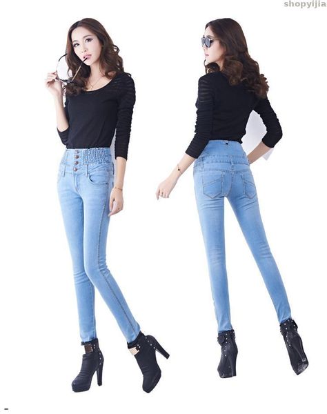 women's jeans waist jeggings casual plus winter high skinny pants fleece lined elastic size for women warm womens, Blue
women's jeans waist jeggings casual plus winter high skinny pants fleece lined elastic size for women warm womens, Blue