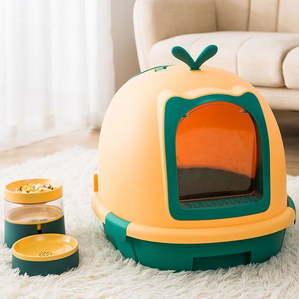 cat beds & furniture large size fully enclosed litter box, supplies drawer type box splash proof pet toilet
cat beds & furniture large size fully enclosed litter box, supplies drawer type box splash proof pet toilet