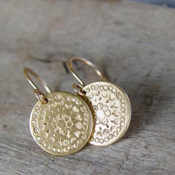 dangle & chandelier simple gold color disc circle earrings mandala for women female boho jewelry gift bijoux, Silver
dangle & chandelier simple gold color disc circle earrings mandala for women female boho jewelry gift bijoux, Silver