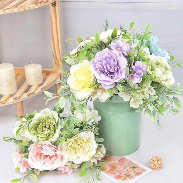 decorative flowers & wreaths 1 bundle silk peony bouquet home decoration accessories wedding party scrapbook fake plants diy artificial desk
decorative flowers & wreaths 1 bundle silk peony bouquet home decoration accessories wedding party scrapbook fake plants diy artificial desk
