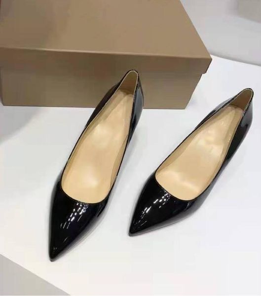dress shoes womens fashion summer pumps genuine leather pointed toe red-soled ladies high heels, Black
dress shoes womens fashion summer pumps genuine leather pointed toe red-soled ladies high heels, Black