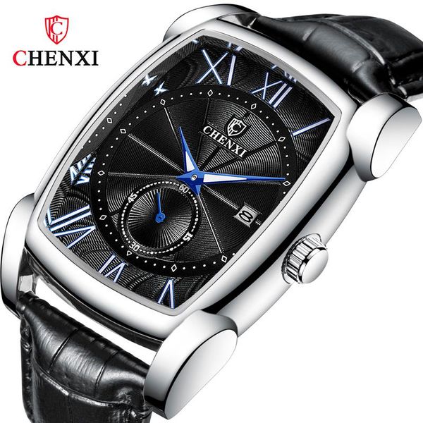 wristwatches chenxi men watches 2021 luxury waterproof wrist for fashion business watch with luminous pointers reloj hombre, Slivery;brown
wristwatches chenxi men watches 2021 luxury waterproof wrist for fashion business watch with luminous pointers reloj hombre, Slivery;brown